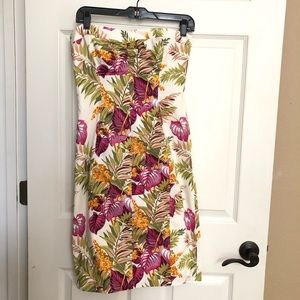 Nicole Miller strapless dress size 6